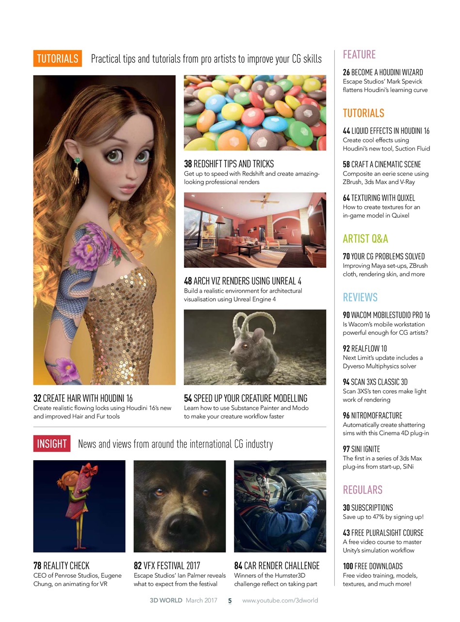 3D World Preview Pages