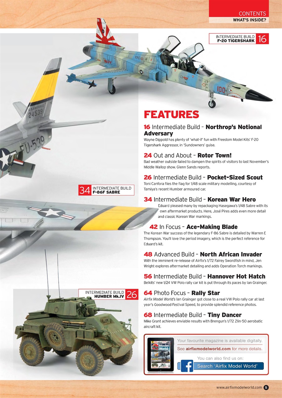 Airfix Model World Preview Pages