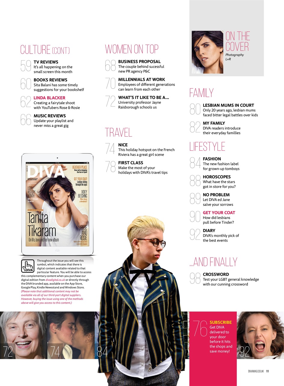 DIVA Magazine Preview Pages