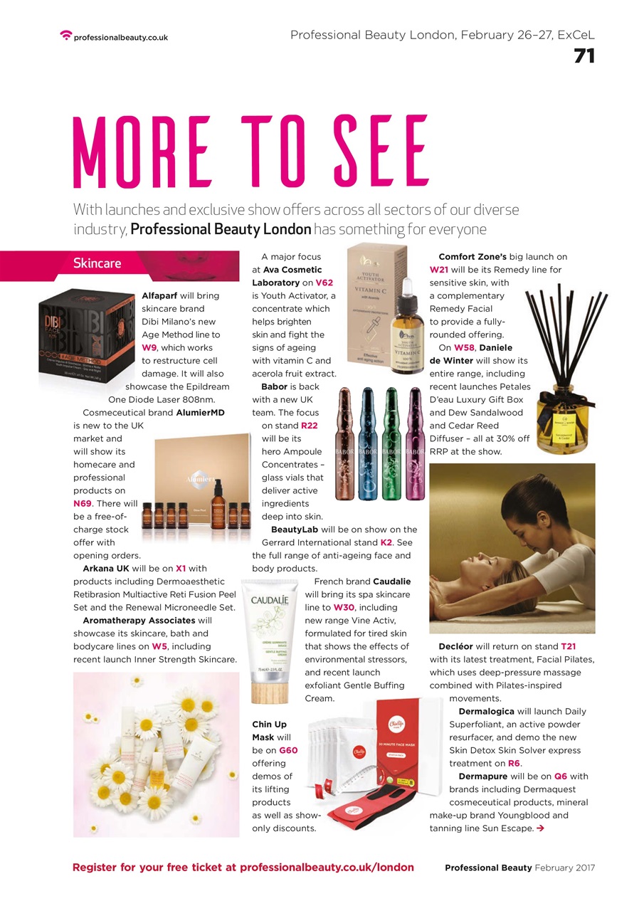 Professional Beauty Preview Pages