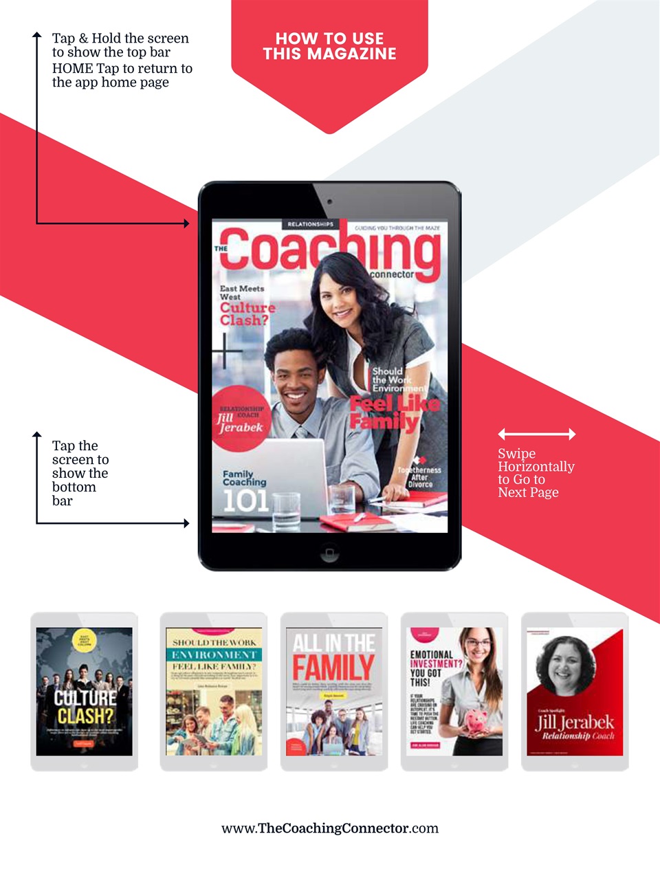 The Coaching Connector Preview Pages