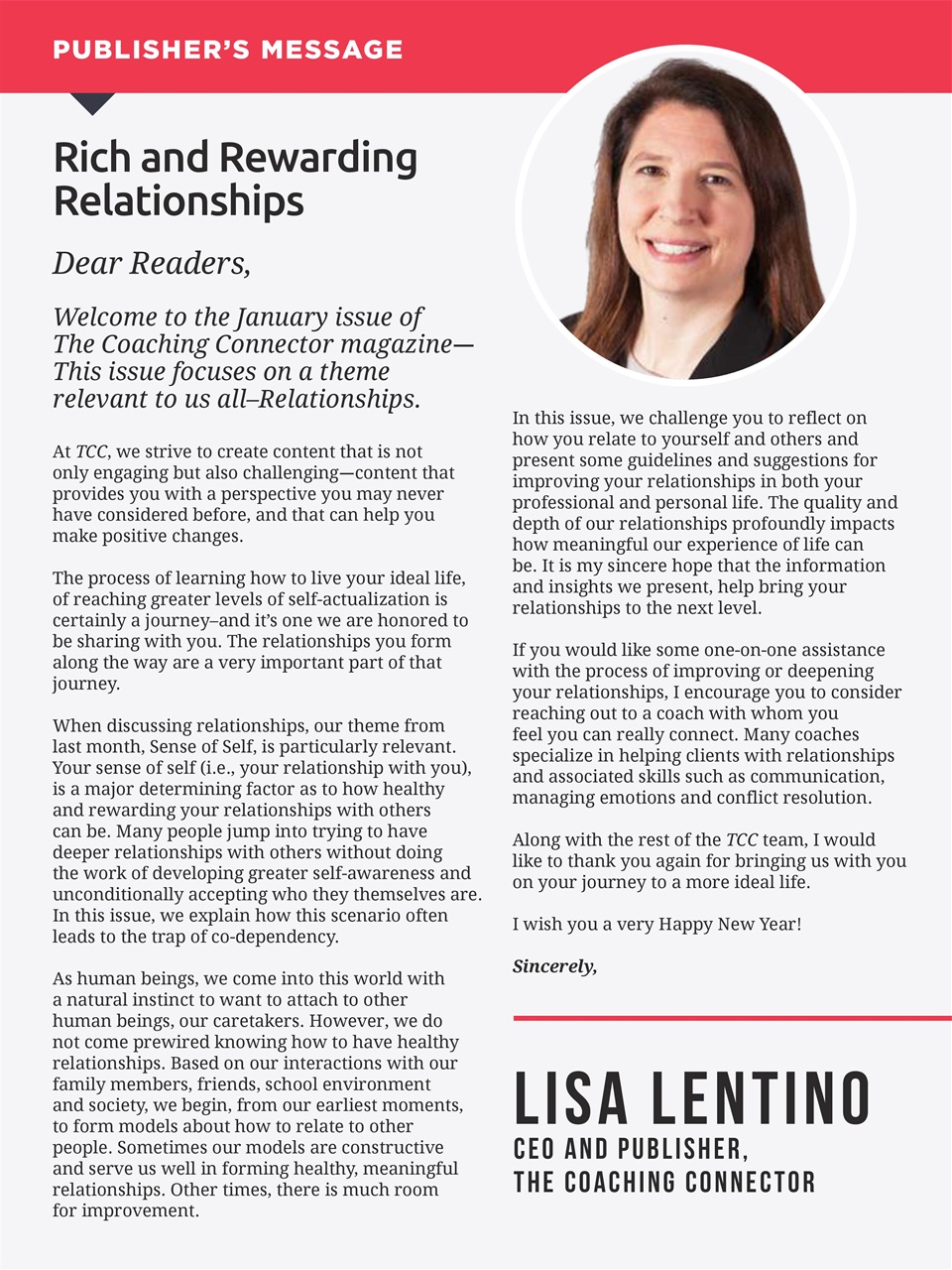 The Coaching Connector Preview Pages