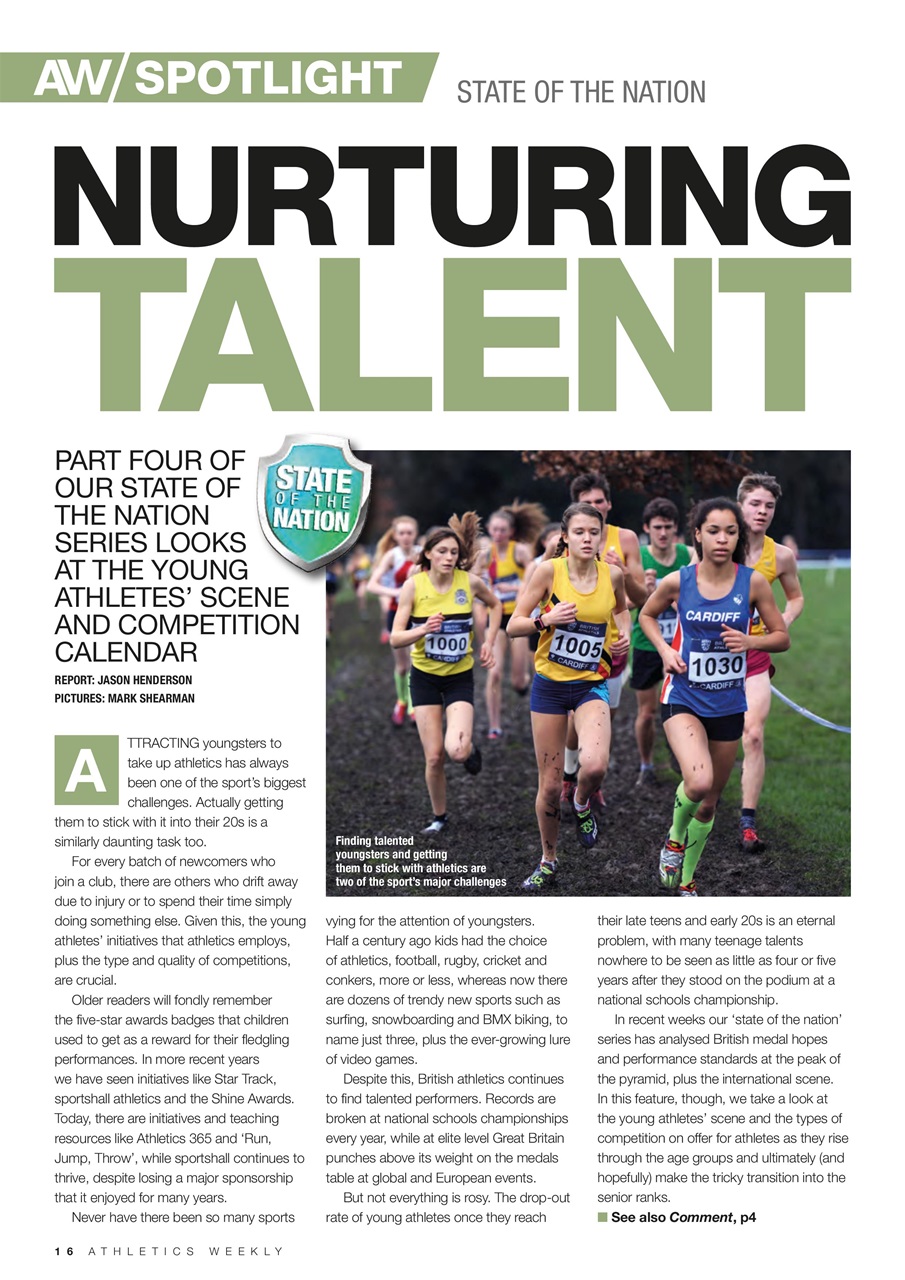 AW – Athletics Weekly Magazine Preview Pages