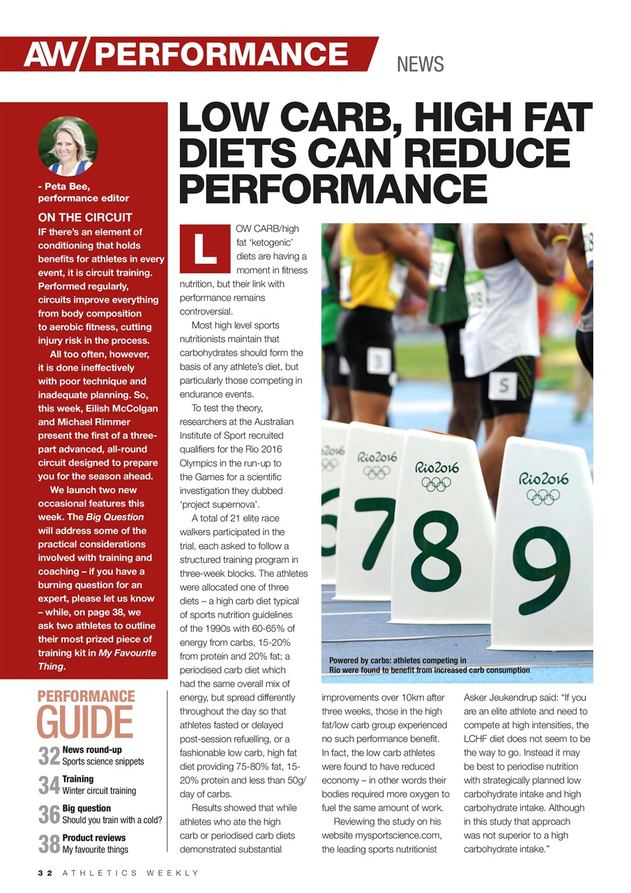 AW – Athletics Weekly Magazine Preview Pages