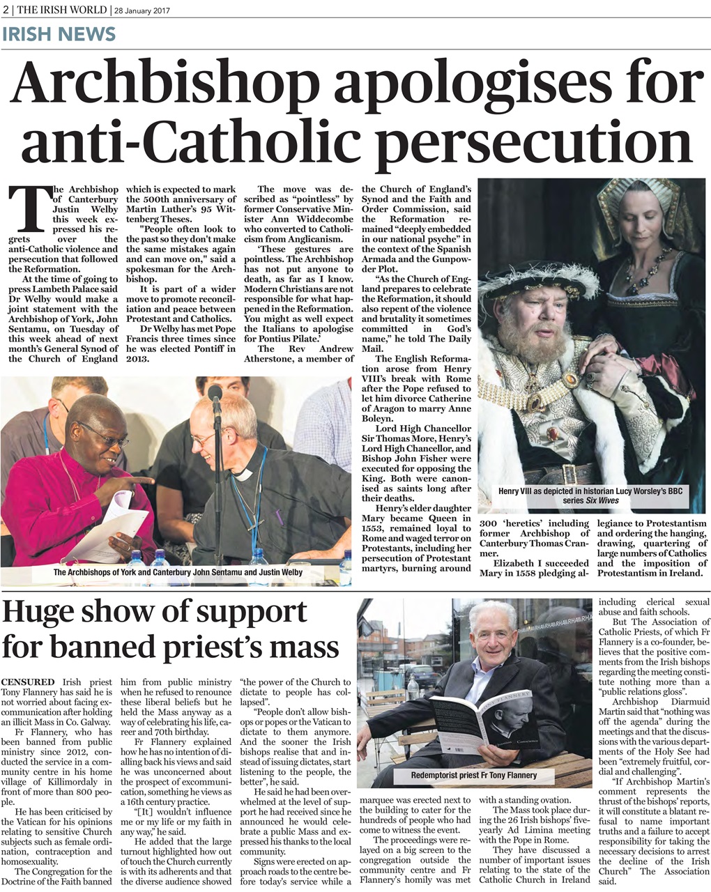 Irish World Preview Pages