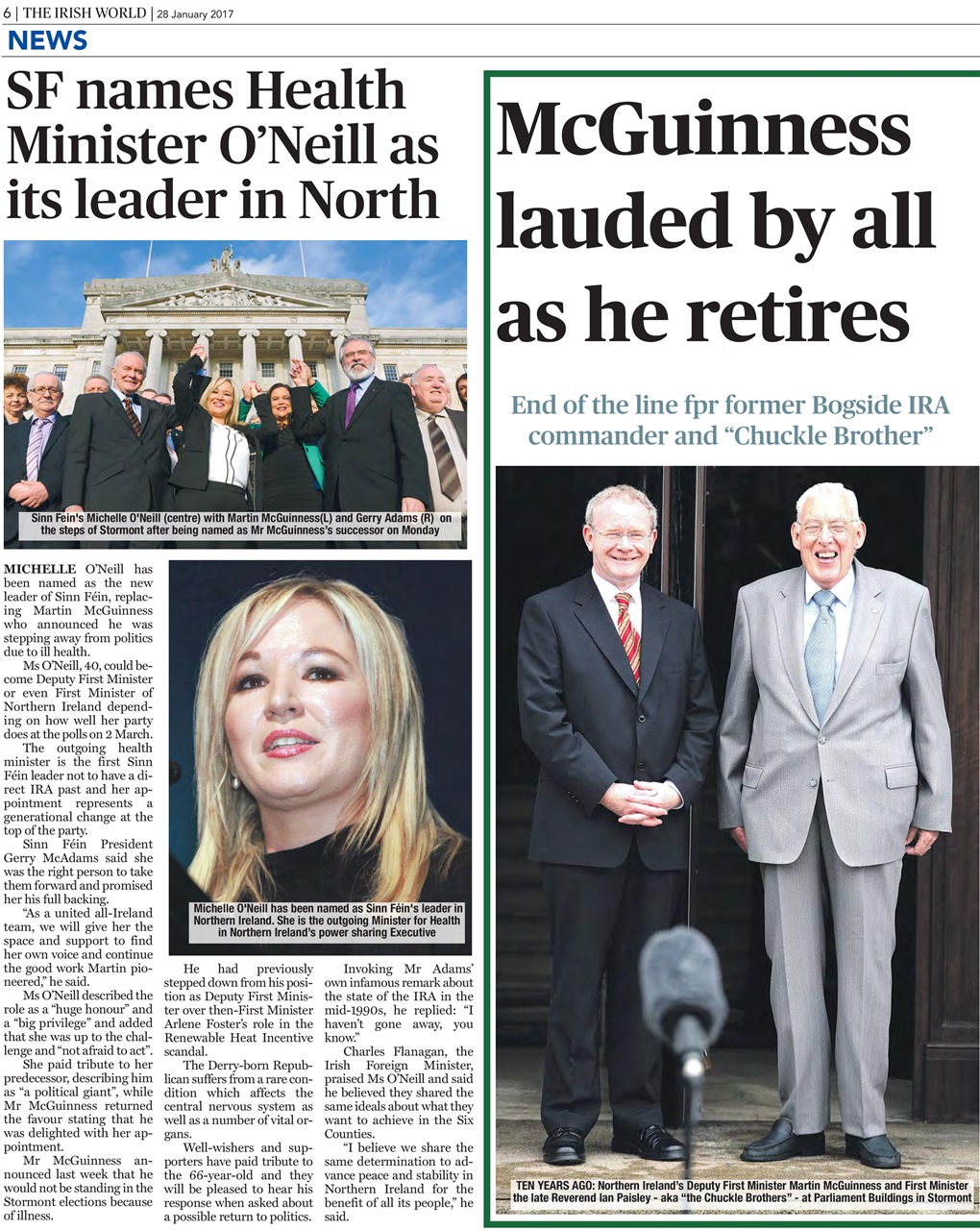 Irish World Preview Pages