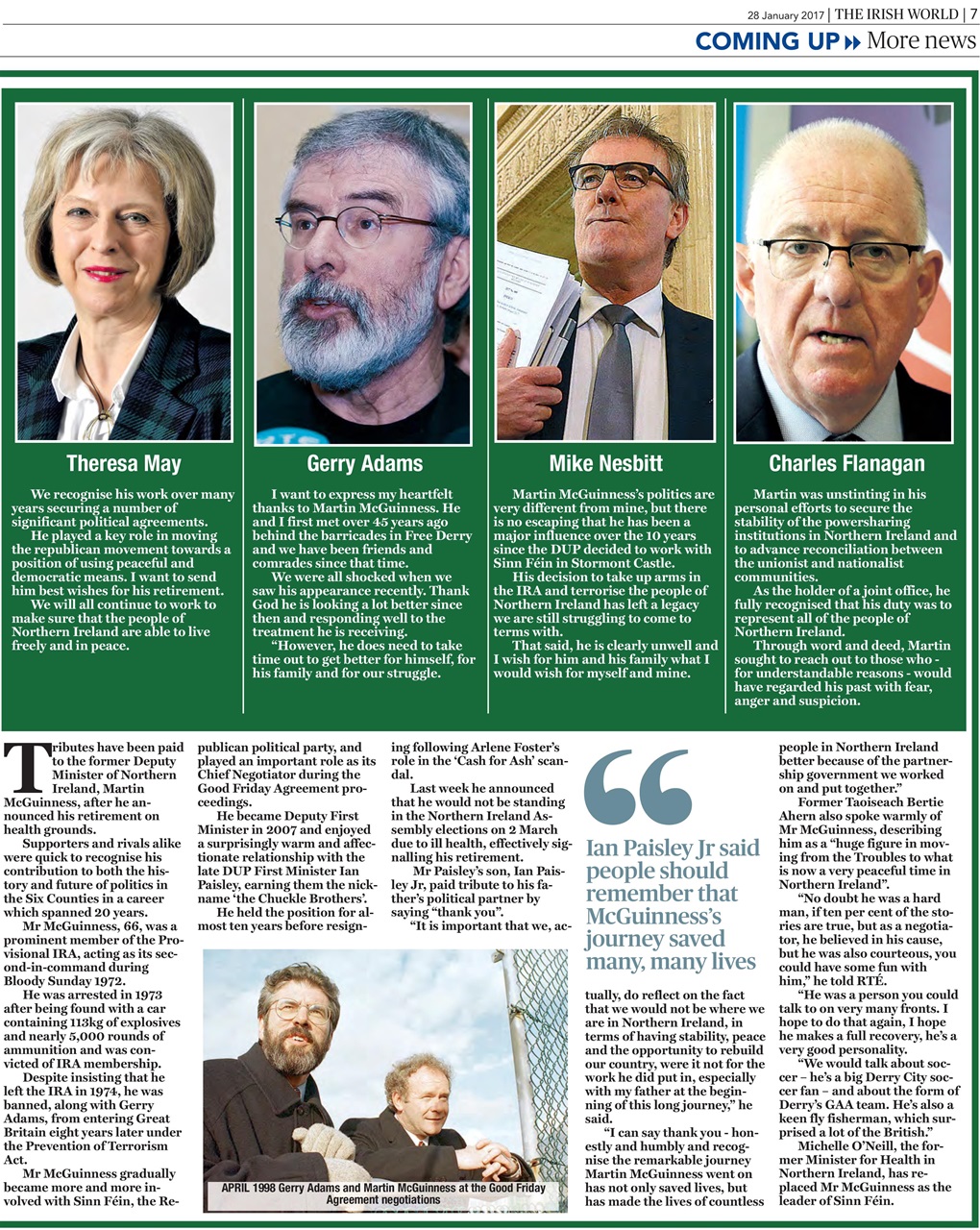 Irish World Preview Pages