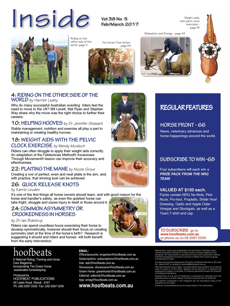 Hoofbeats Preview Pages