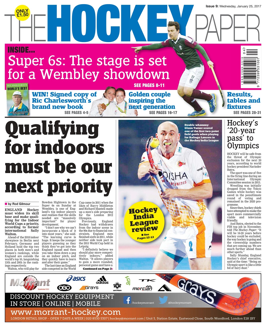 The Hockey Paper Preview Pages