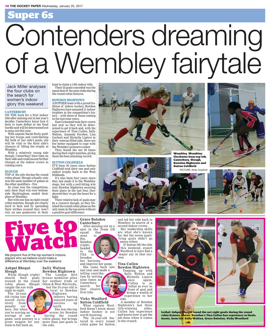 The Hockey Paper Preview Pages