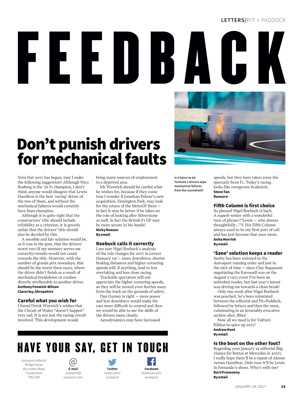 Autosport Preview Pages