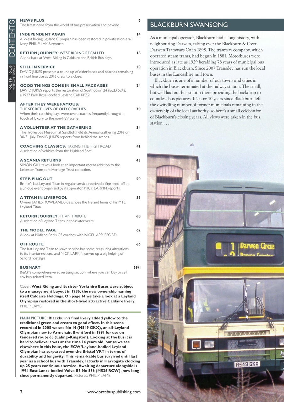 Bus & Coach Preservation Preview Pages