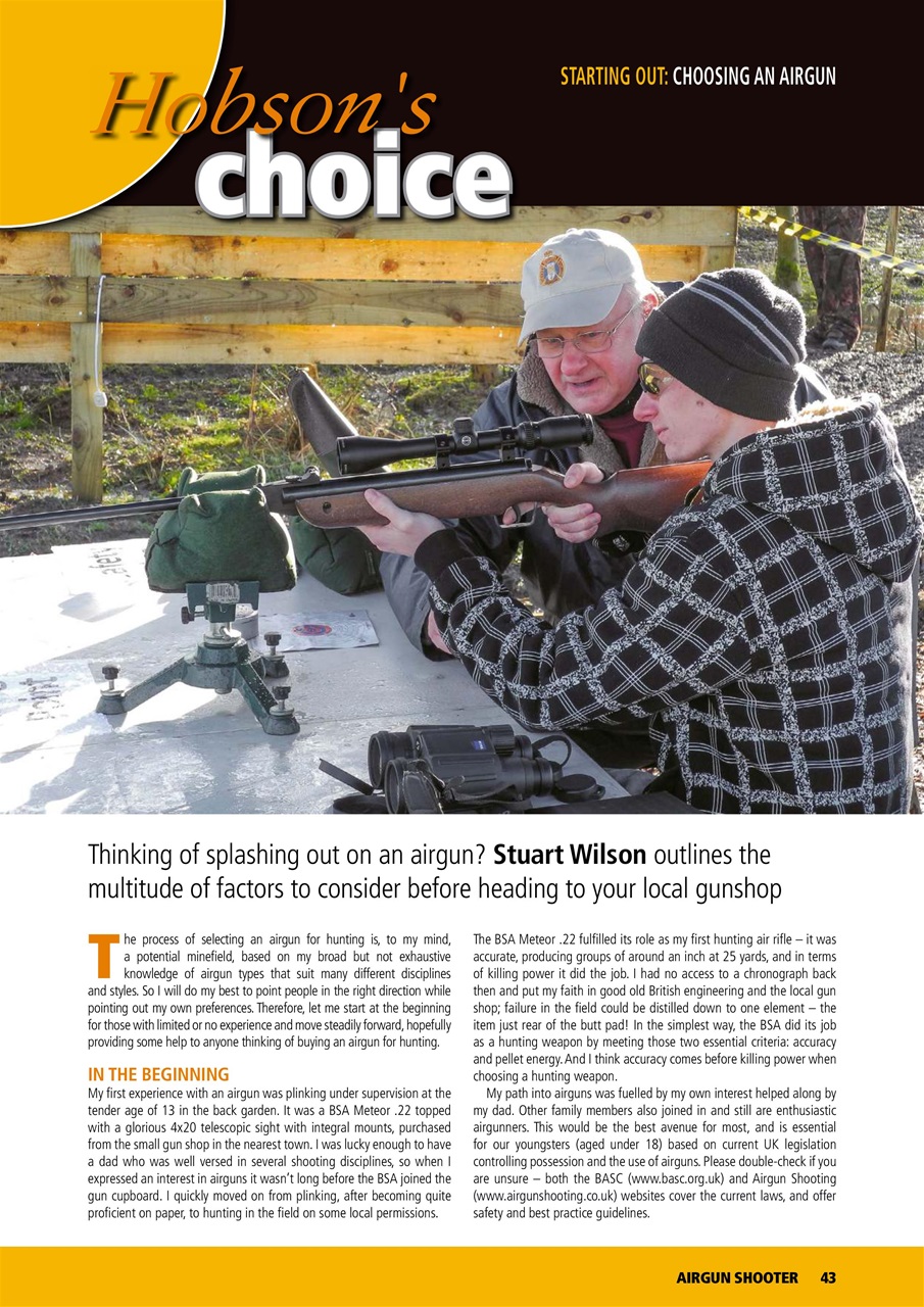 Airgun Shooter Preview Pages