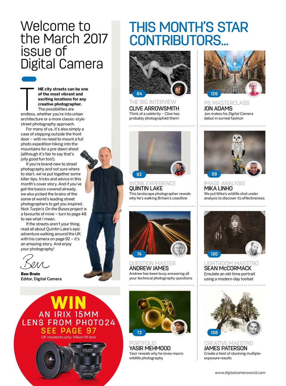 Digital Camera Magazine Preview Pages