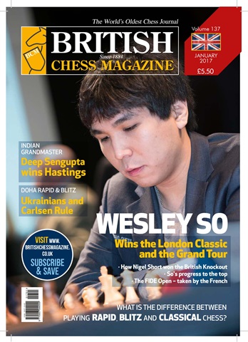 British Chess Magazine issue January 2017