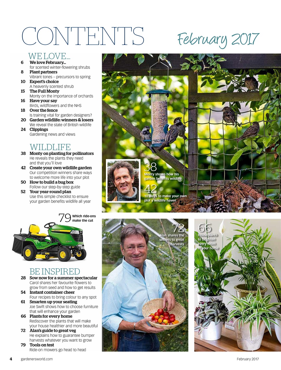 BBC Gardeners’ World Magazine Preview Pages