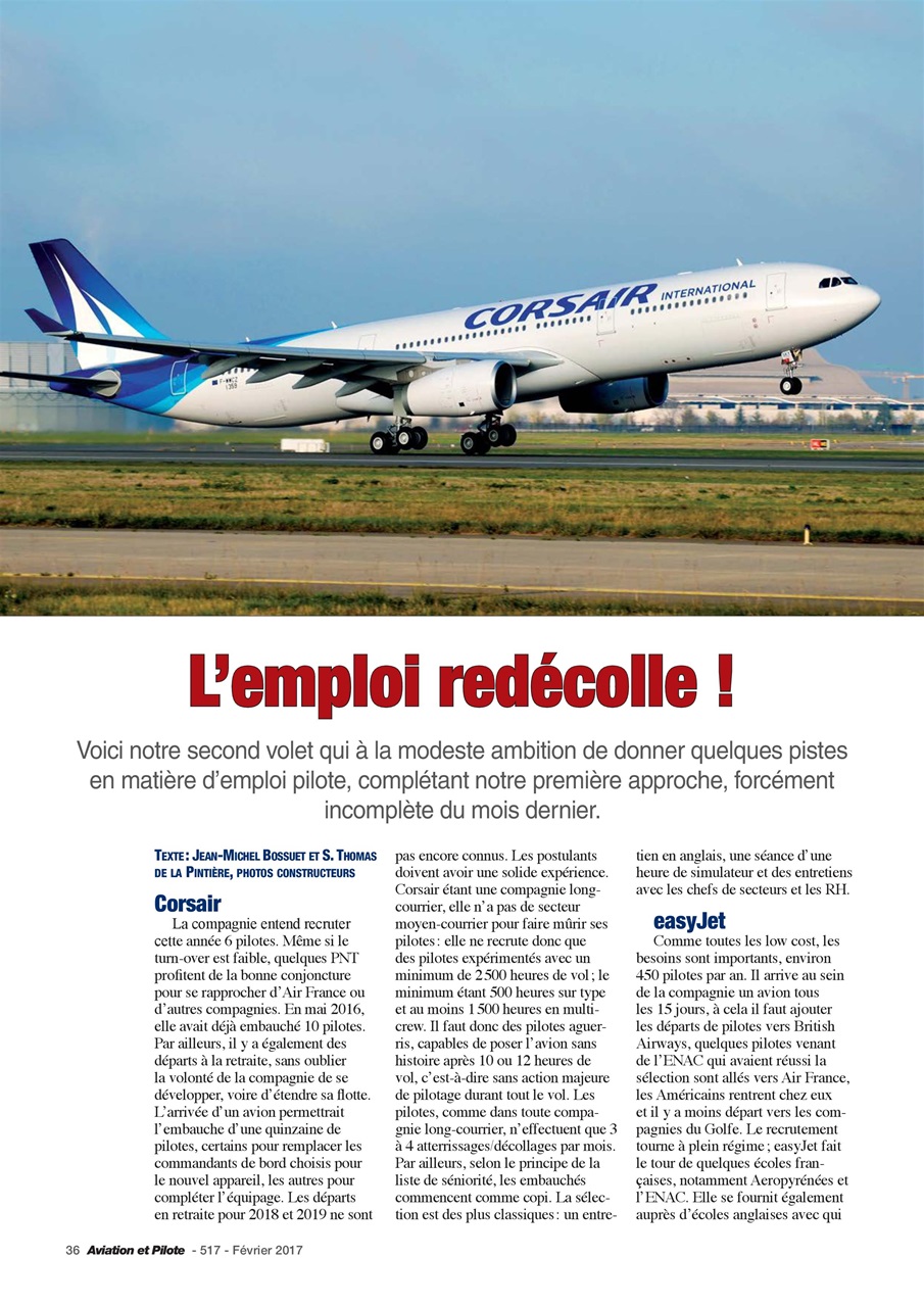 Aviation et Pilote Preview Pages