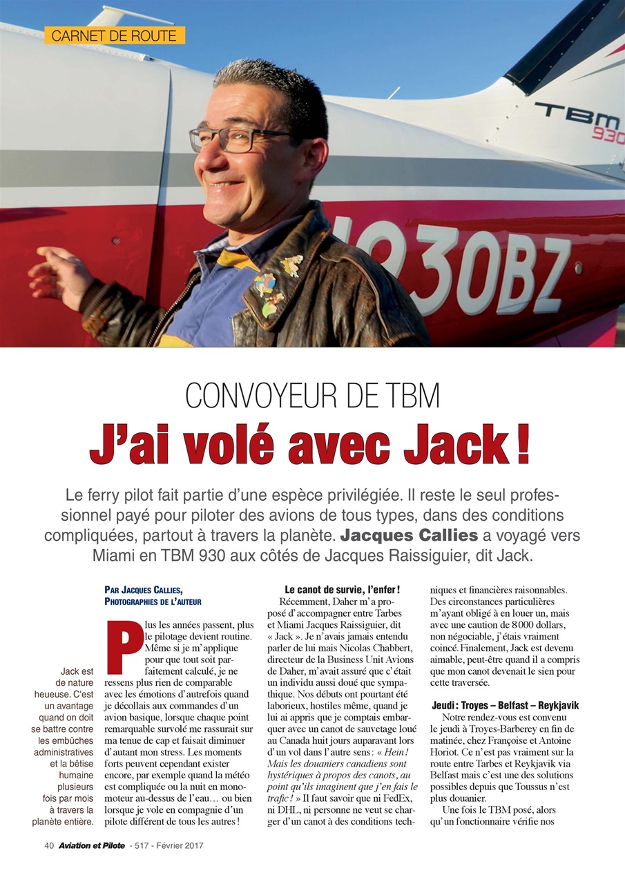 Aviation et Pilote Preview Pages
