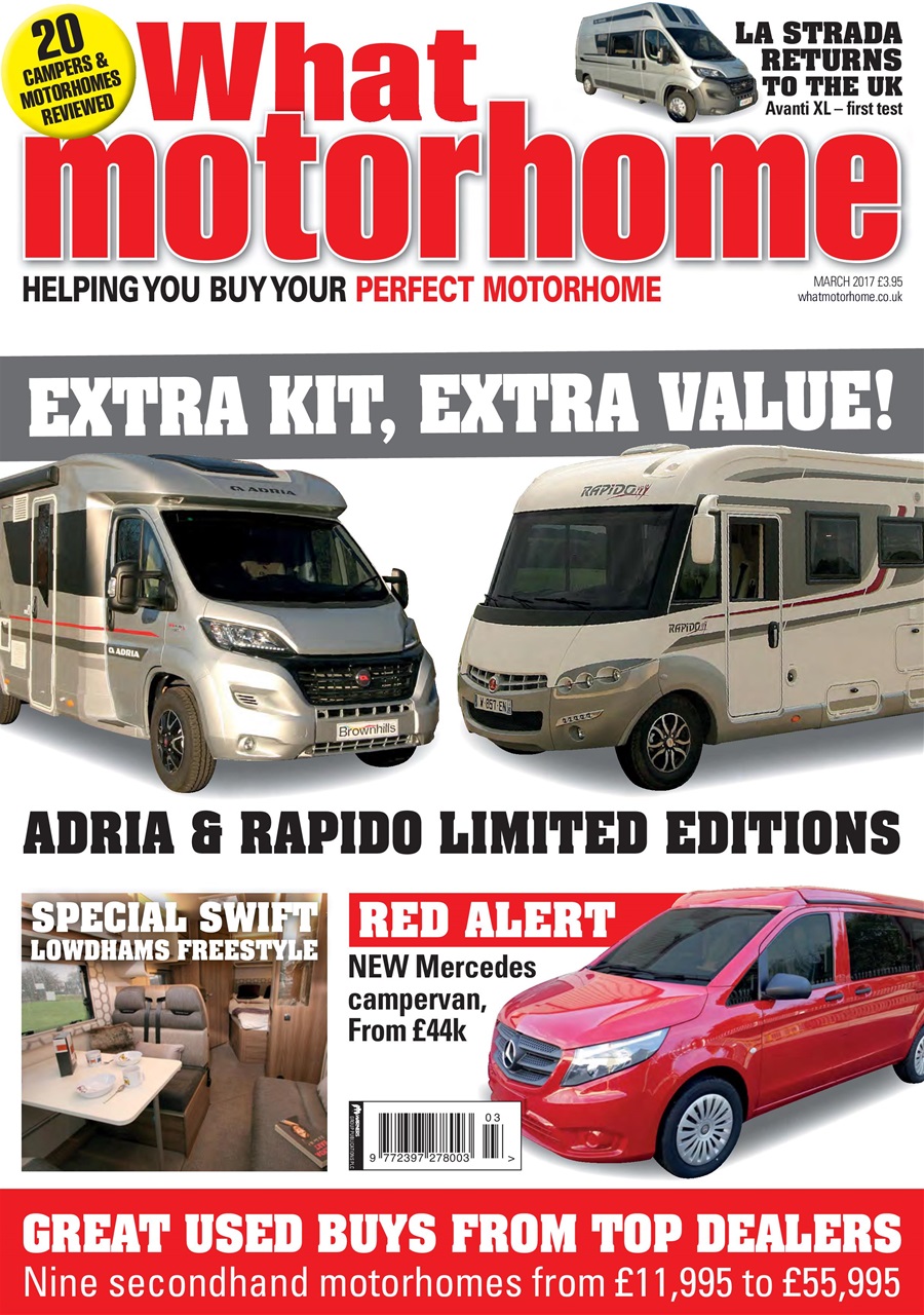What Motorhome magazine Preview Pages