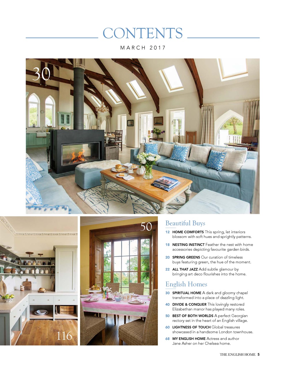 The English Home Preview Pages