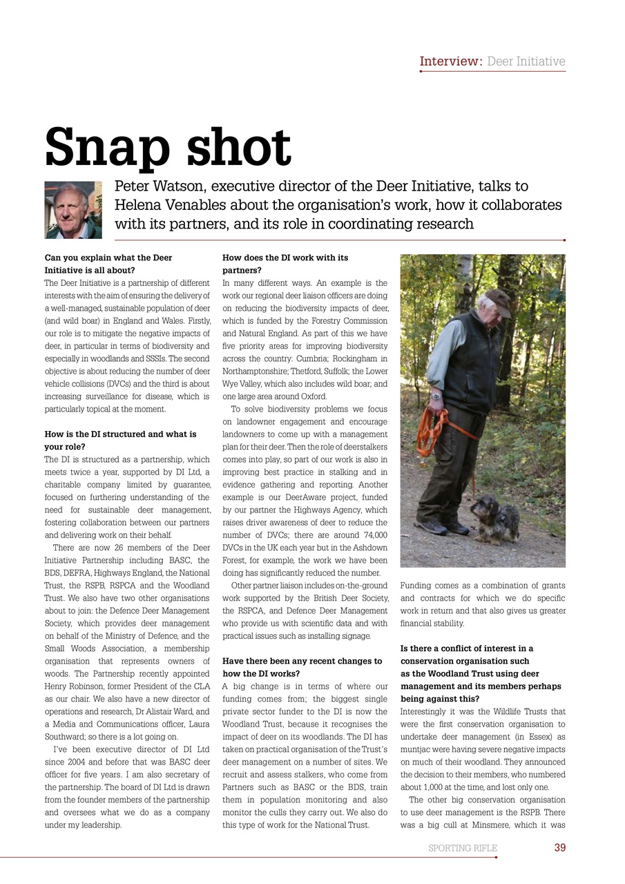 Sporting Rifle Preview Pages