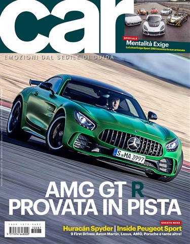 CAR magazine Italia issue OTTANTASETTE