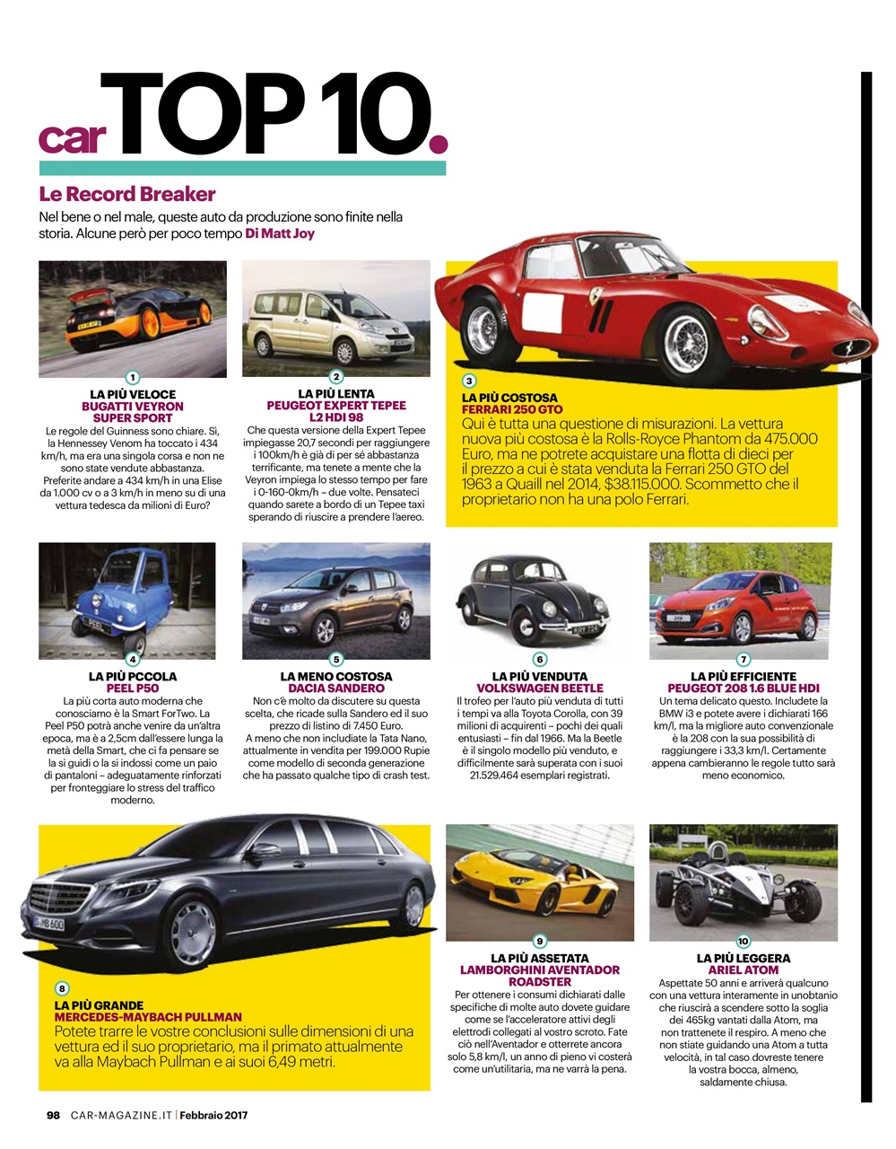 CAR magazine Italia Preview Pages