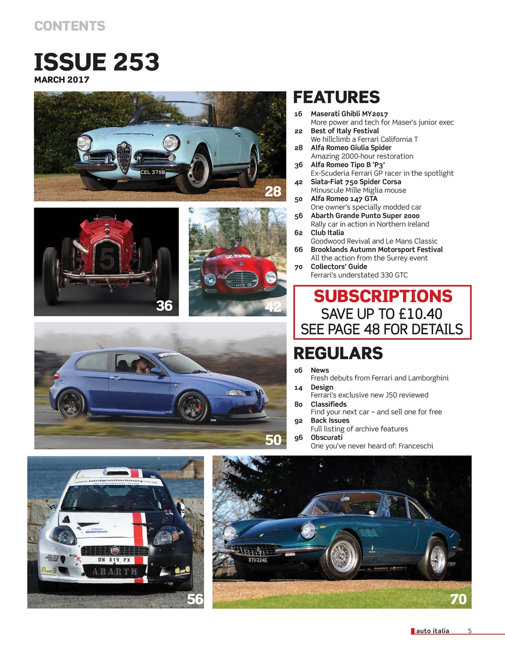 AutoItalia Magazine Preview Pages