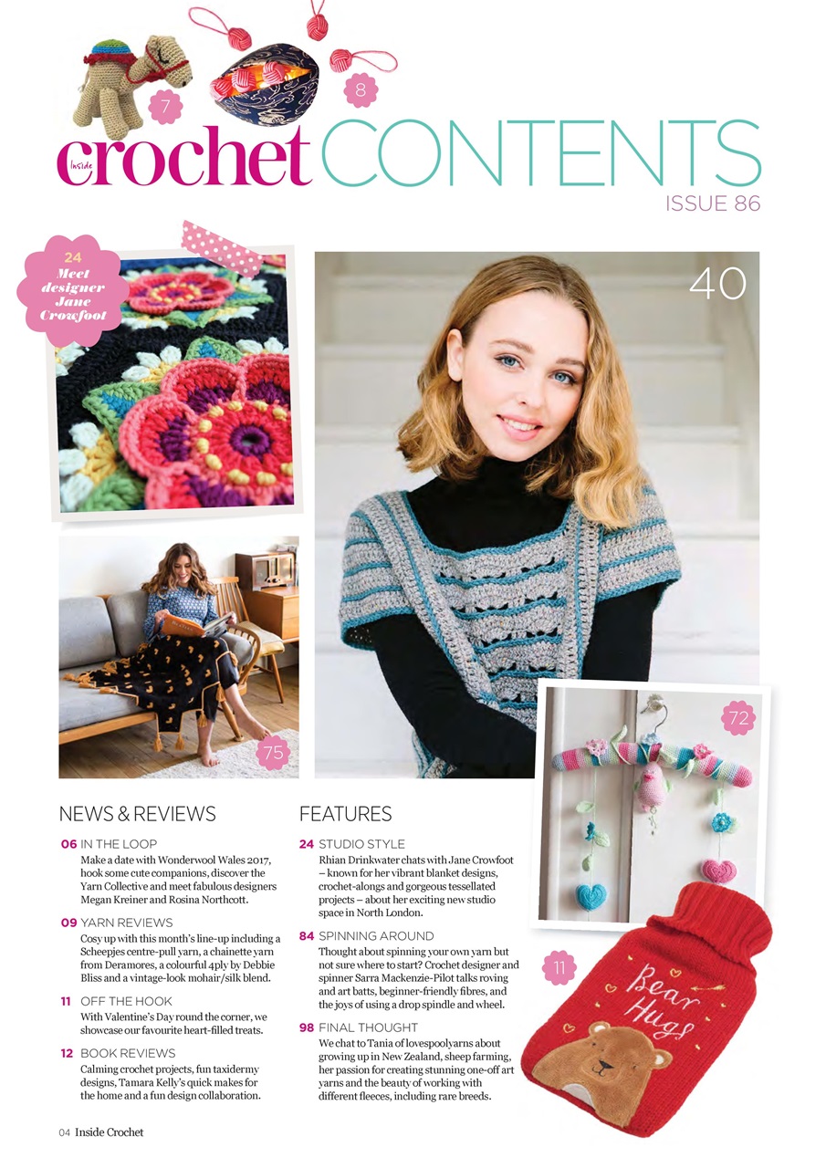 Inside Crochet Preview Pages