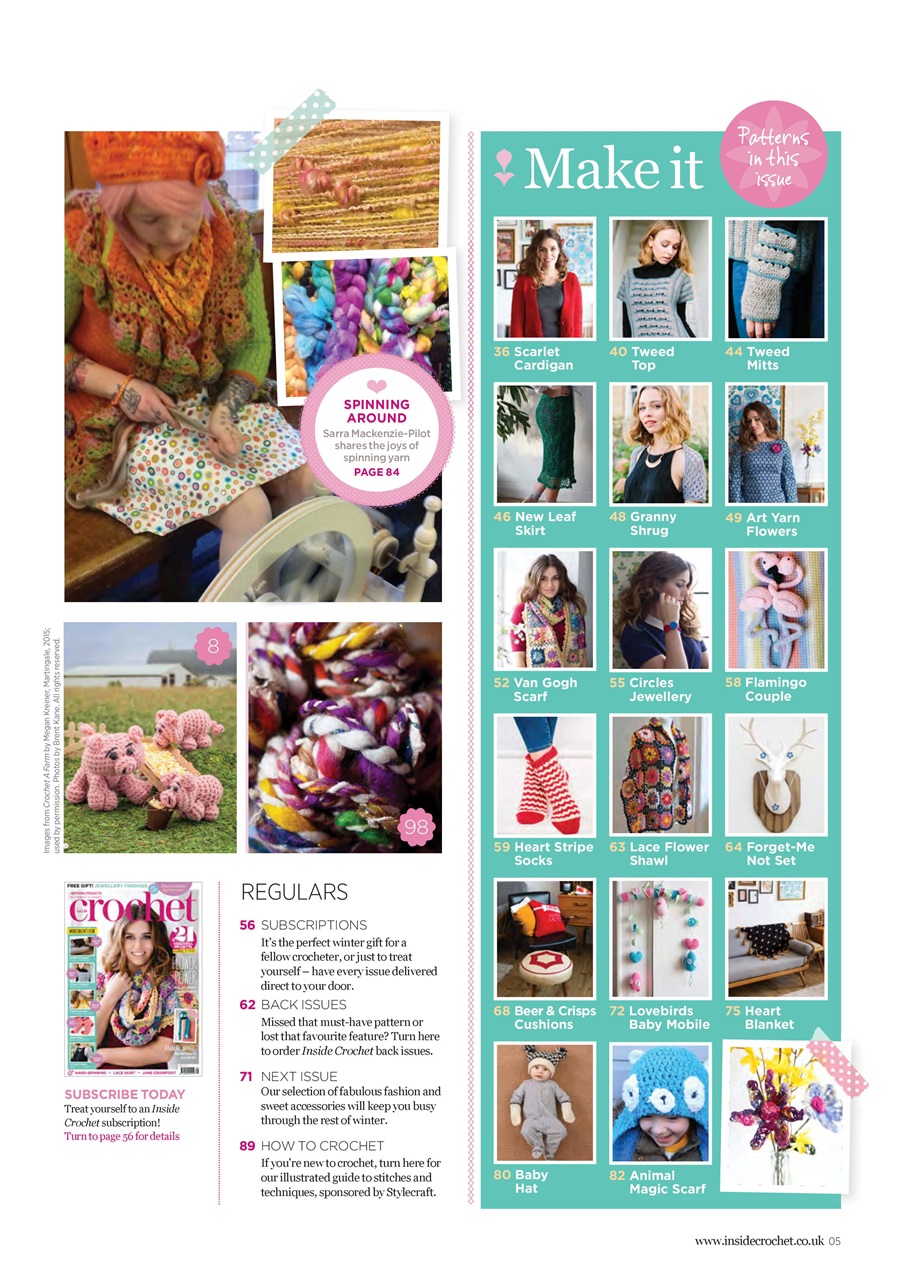 Inside Crochet Preview Pages