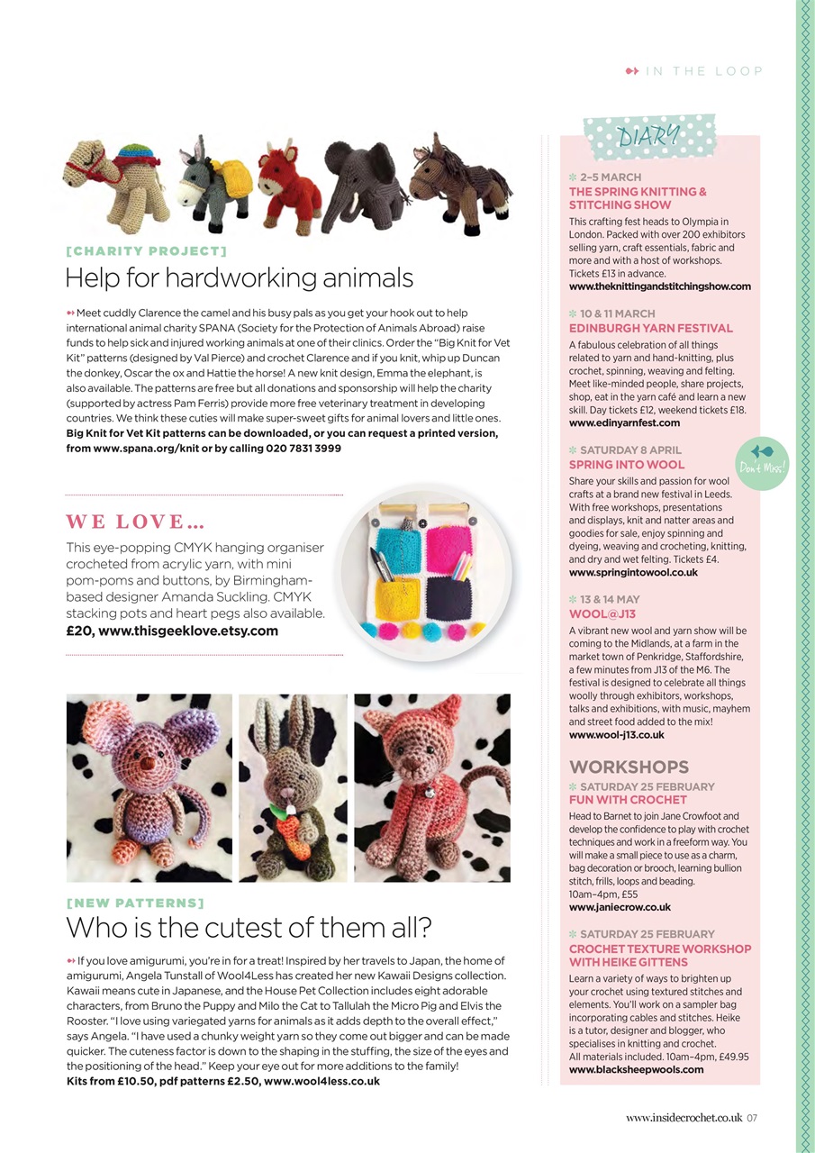 Inside Crochet Preview Pages