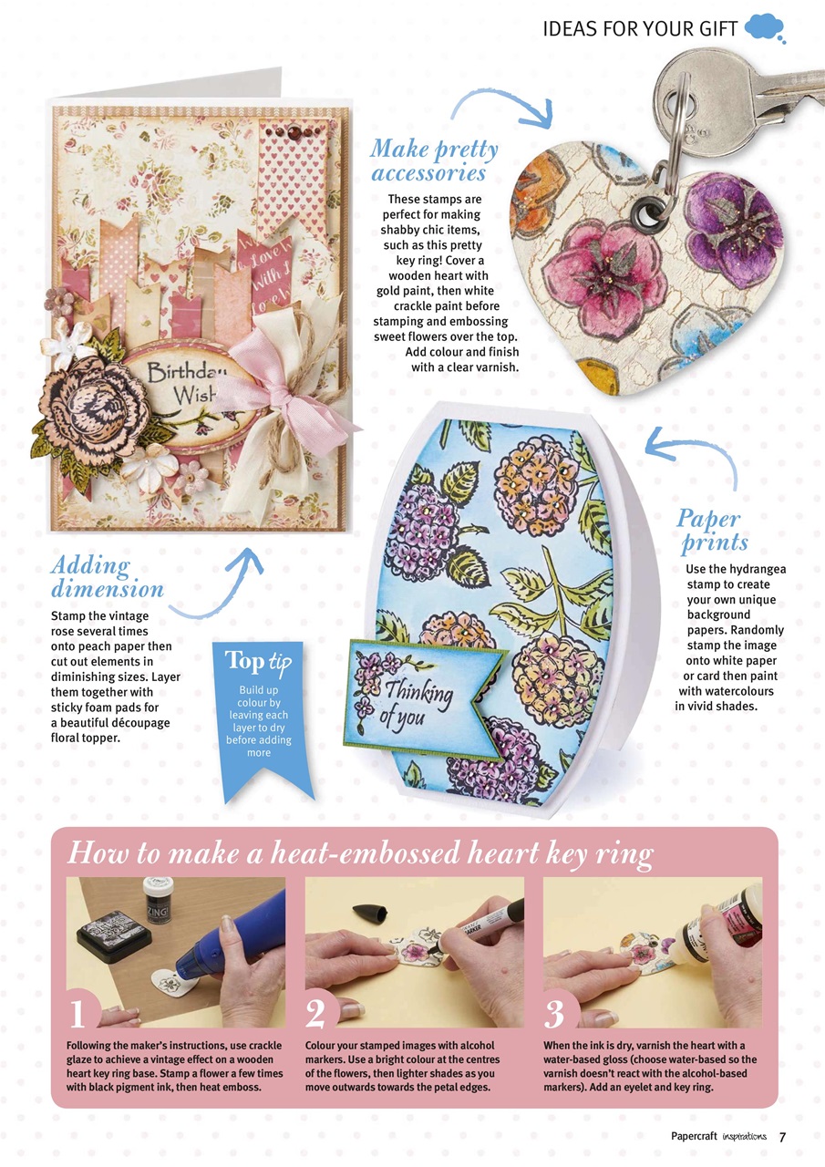 Papercraft Inspirations Preview Pages