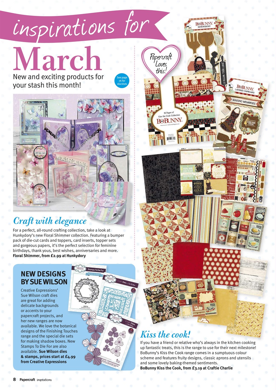 Papercraft Inspirations Preview Pages