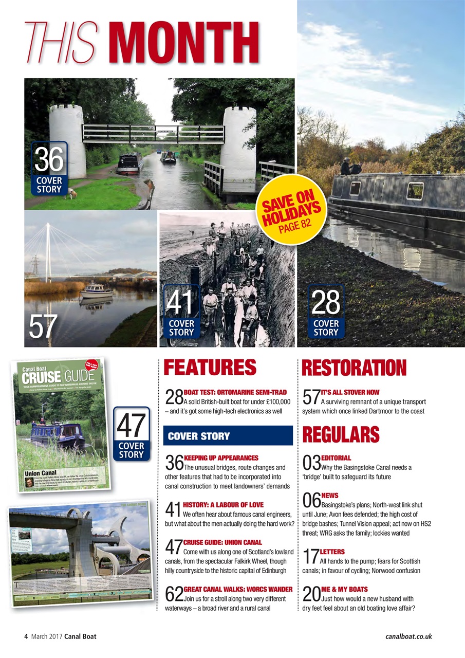 Canal Boat Preview Pages