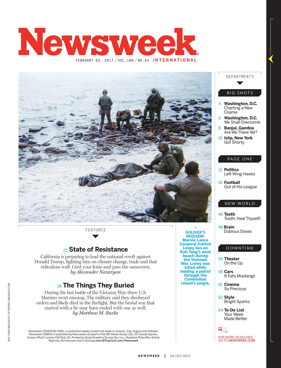 Newsweek International Preview Pages