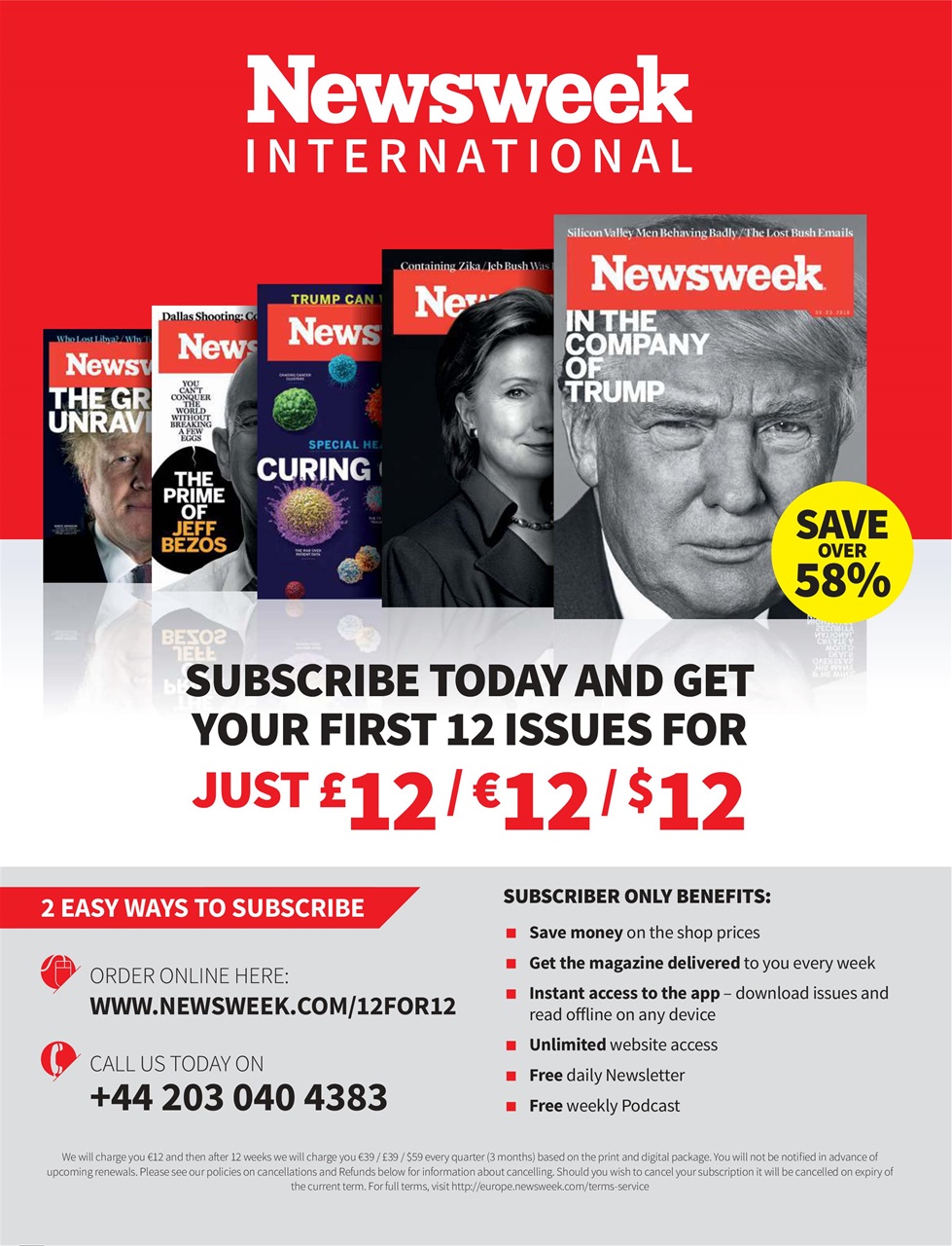 Newsweek International Preview Pages