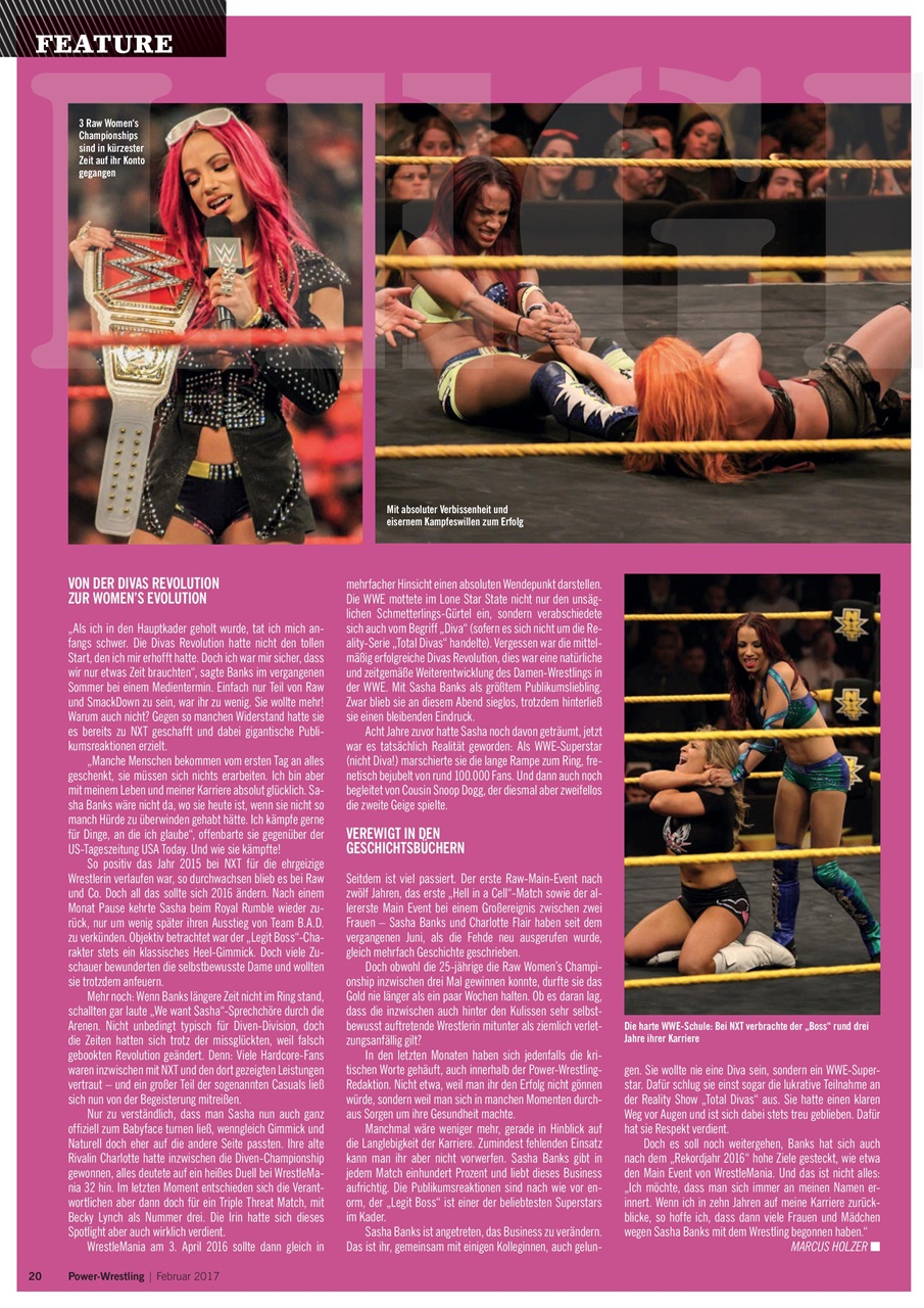 Power-Wrestling Preview Pages