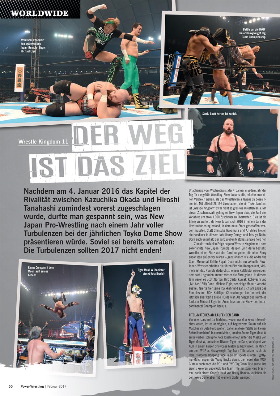 Power-Wrestling Preview Pages