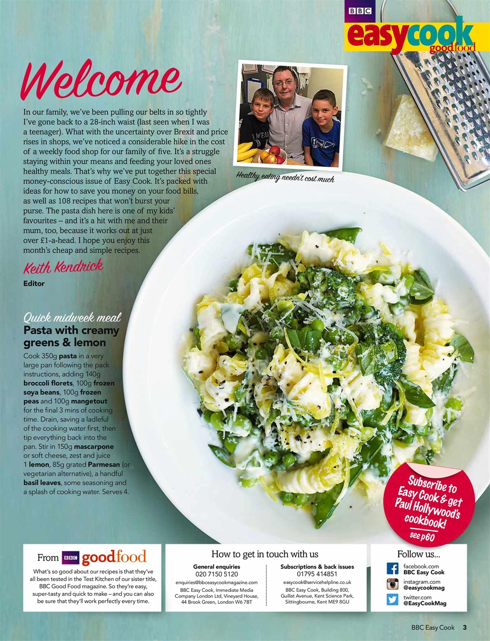 Easy Cook Magazine Preview Pages