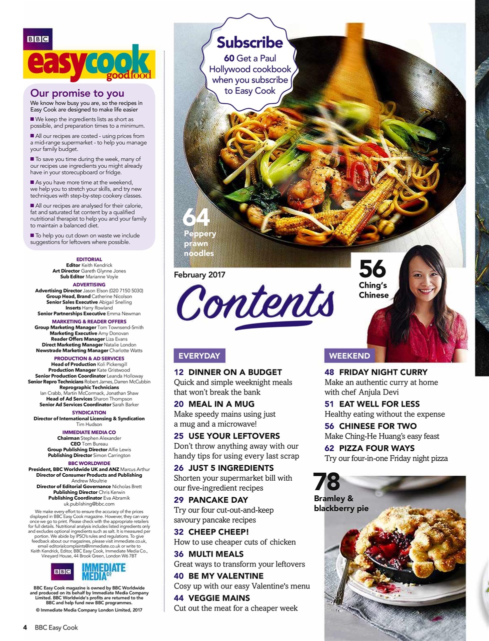 Easy Cook Magazine Preview Pages
