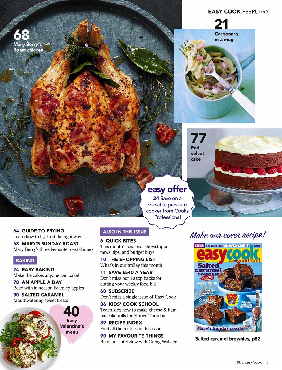 Easy Cook Magazine Preview Pages