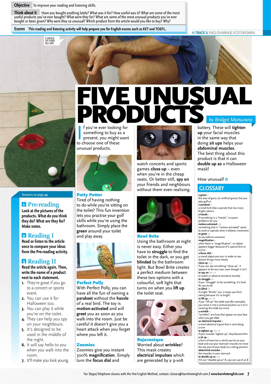 Learn Hot English Preview Pages