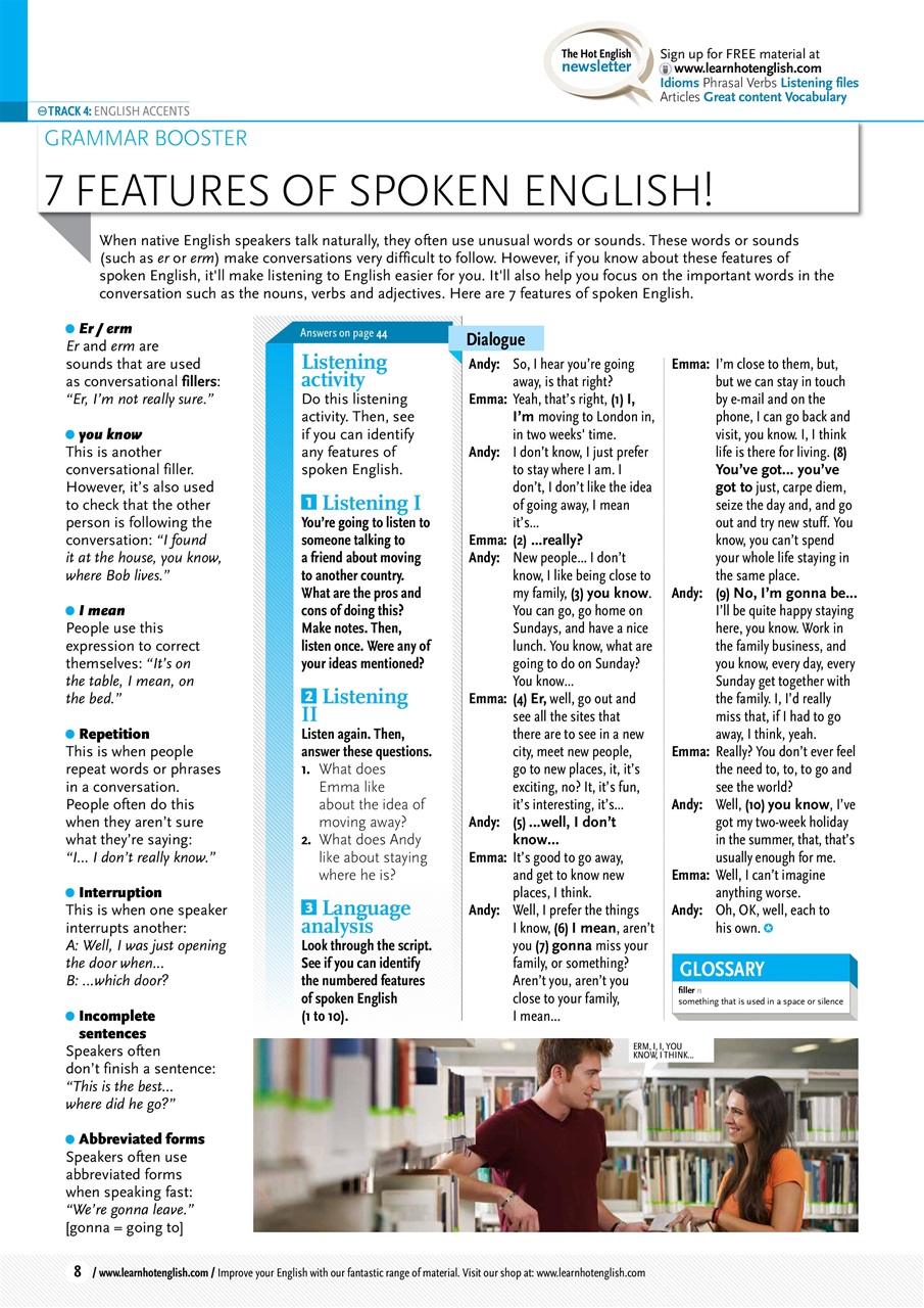 Learn Hot English Preview Pages