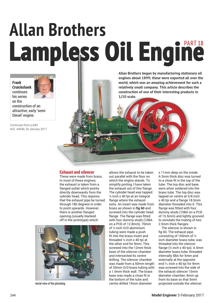 Model Engineer Preview Pages