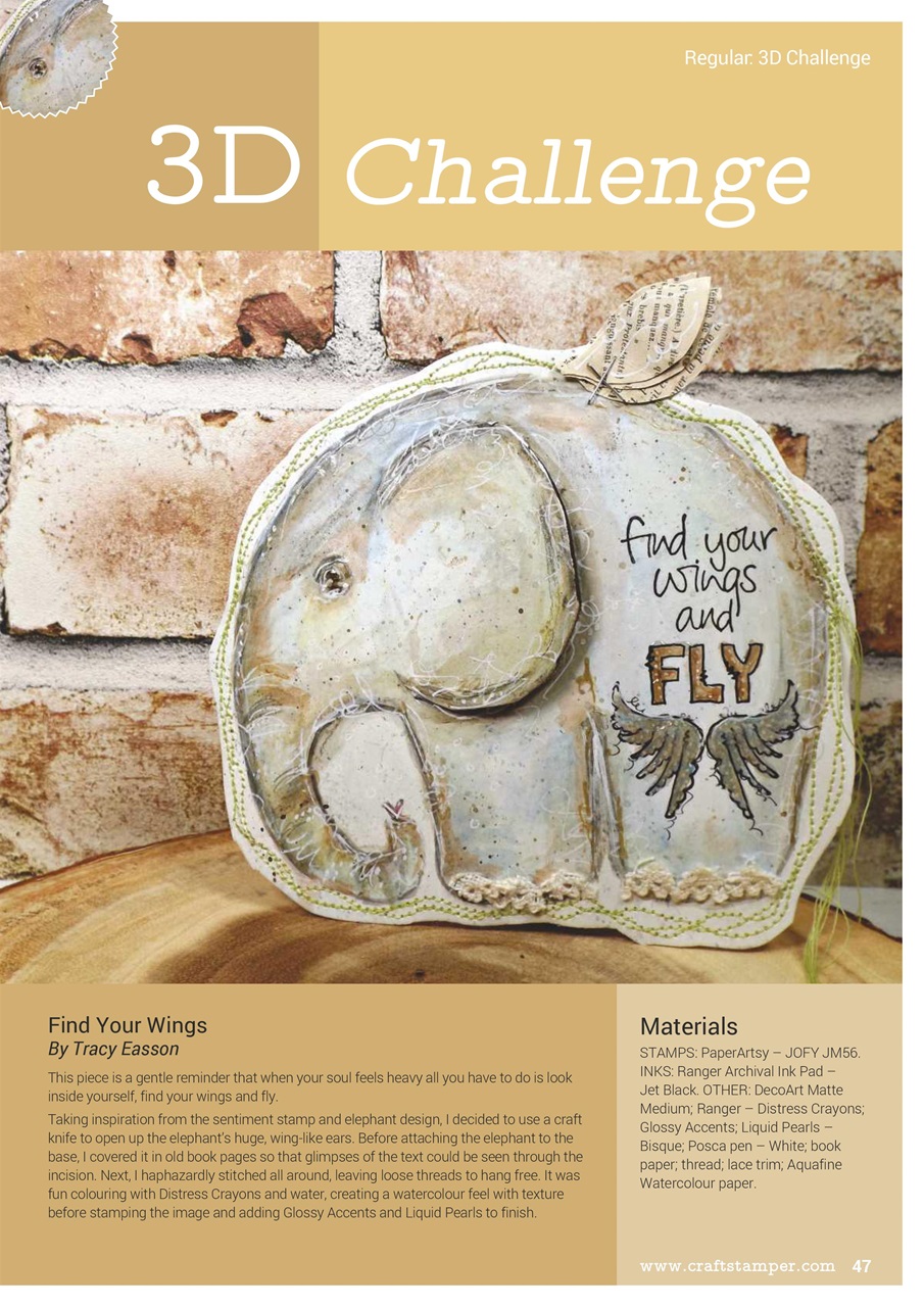 Craft Stamper Preview Pages