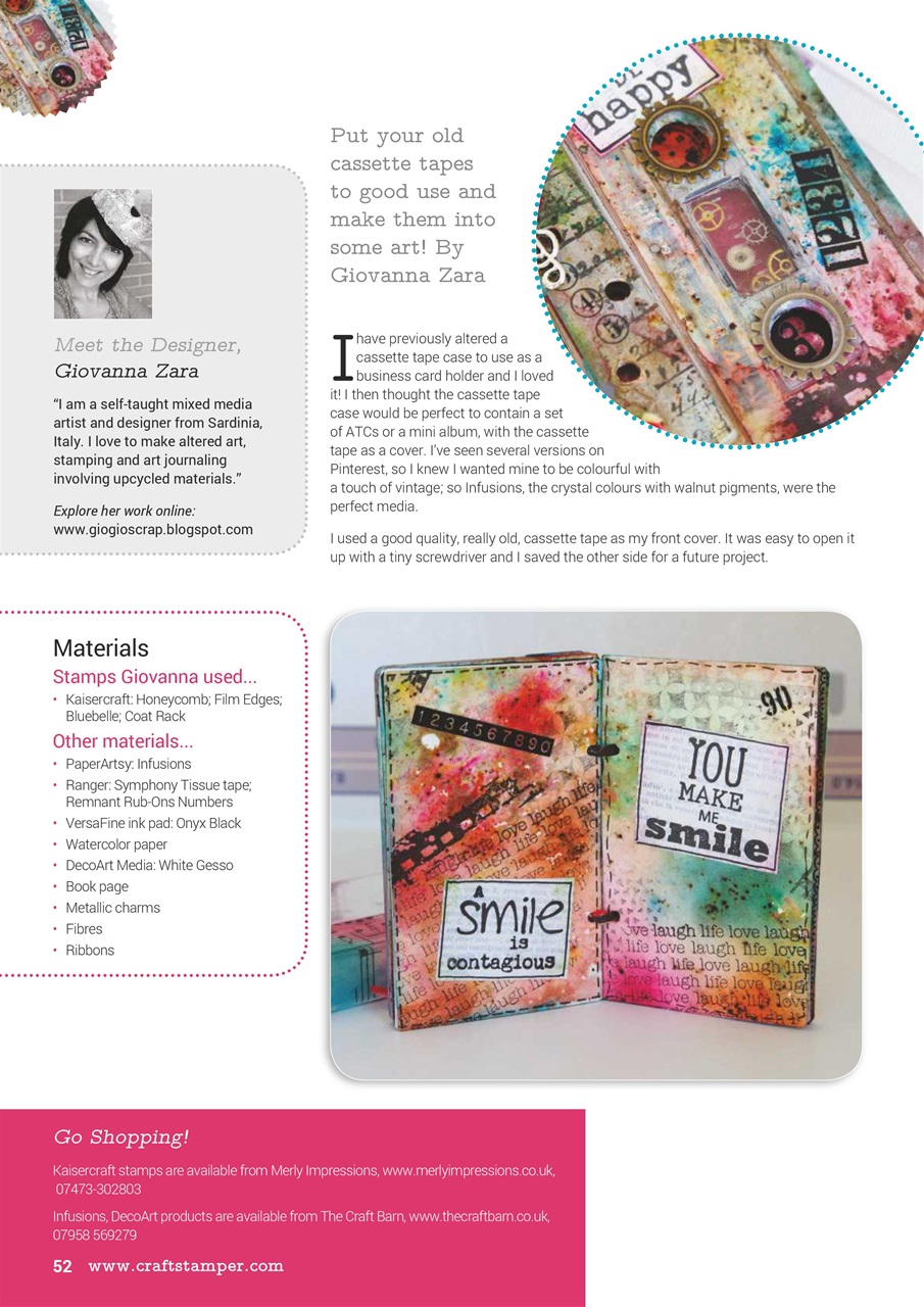 Craft Stamper Preview Pages