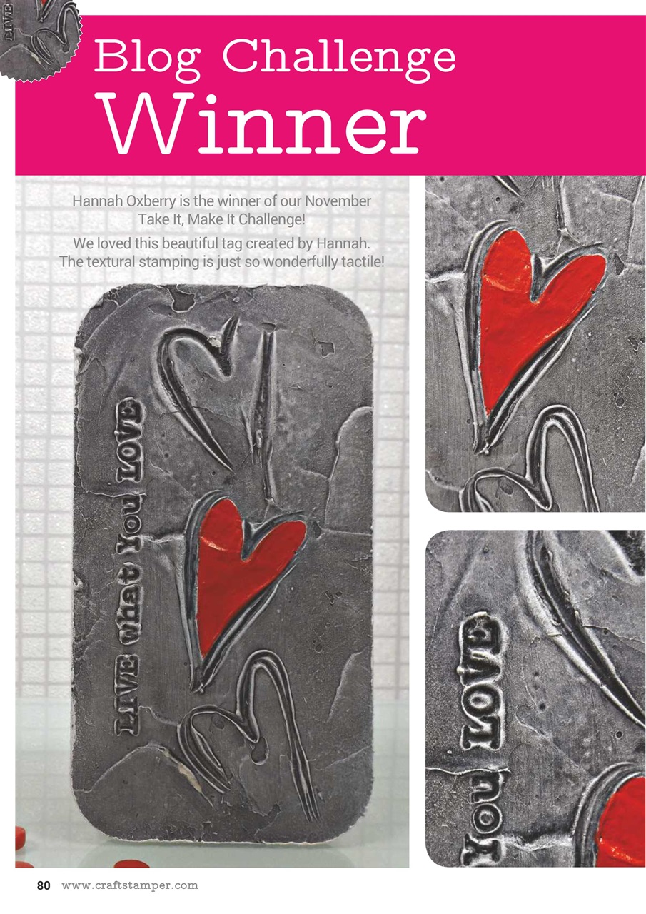 Craft Stamper Preview Pages