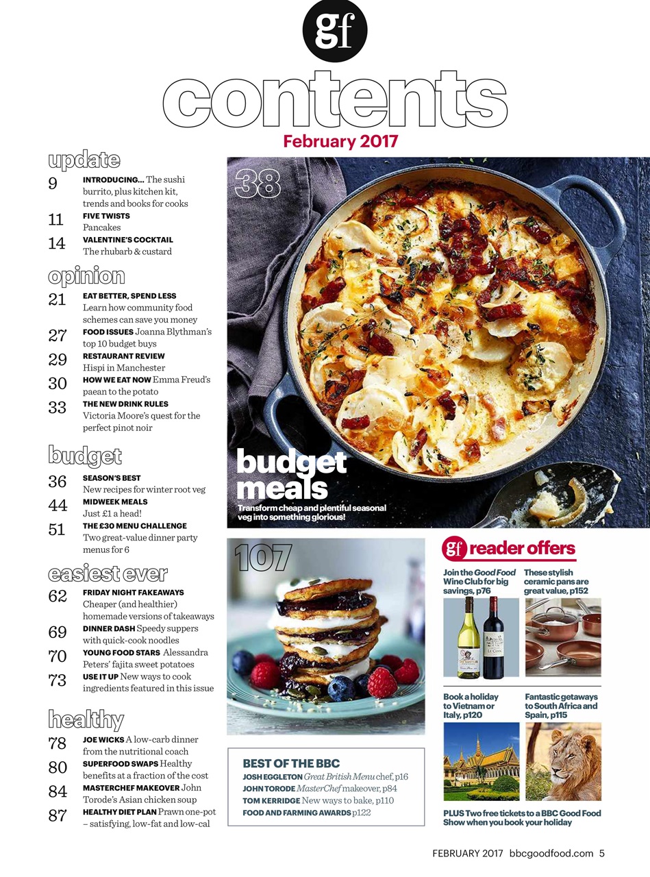 Good Food Magazine Preview Pages