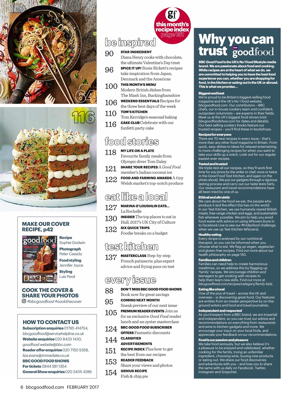 Good Food Magazine Preview Pages