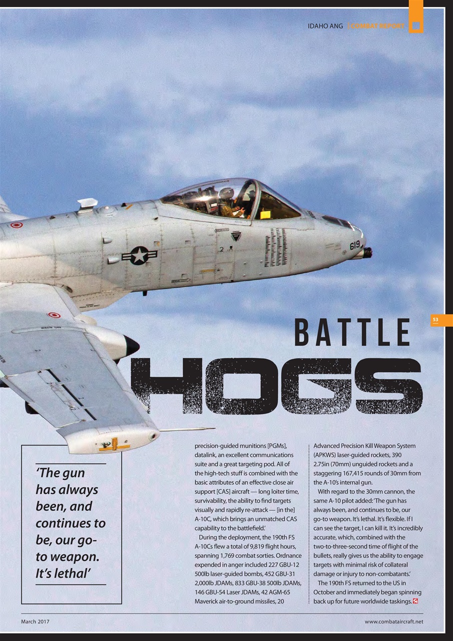 Combat Aircraft Journal Preview Pages